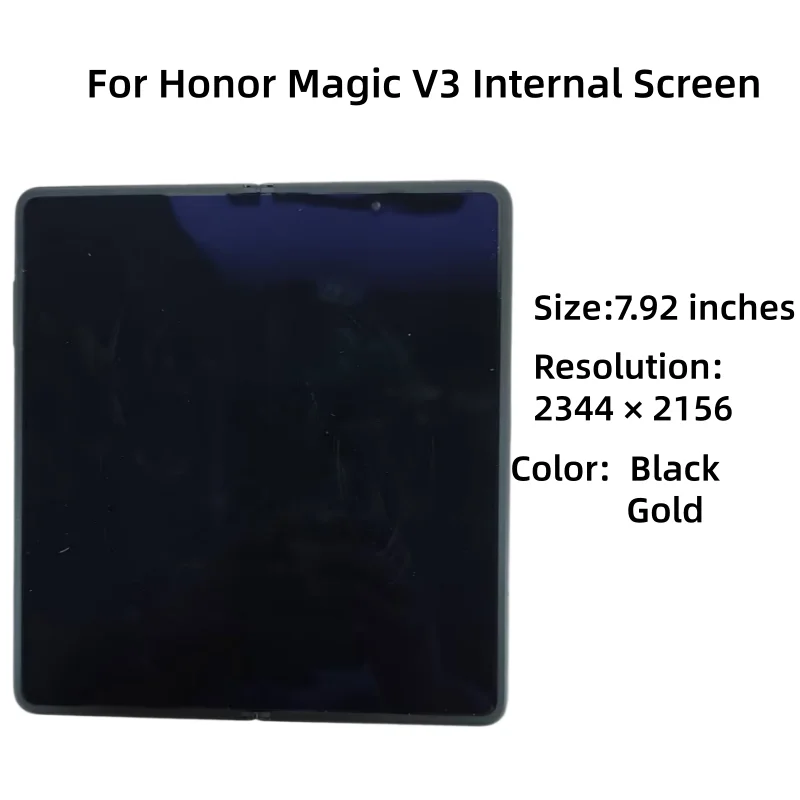 AMOLED For Huawei For Honor Magic V3 Main Internal Screen LCD Display Assembly for Magic V3 Large Screen With Frame