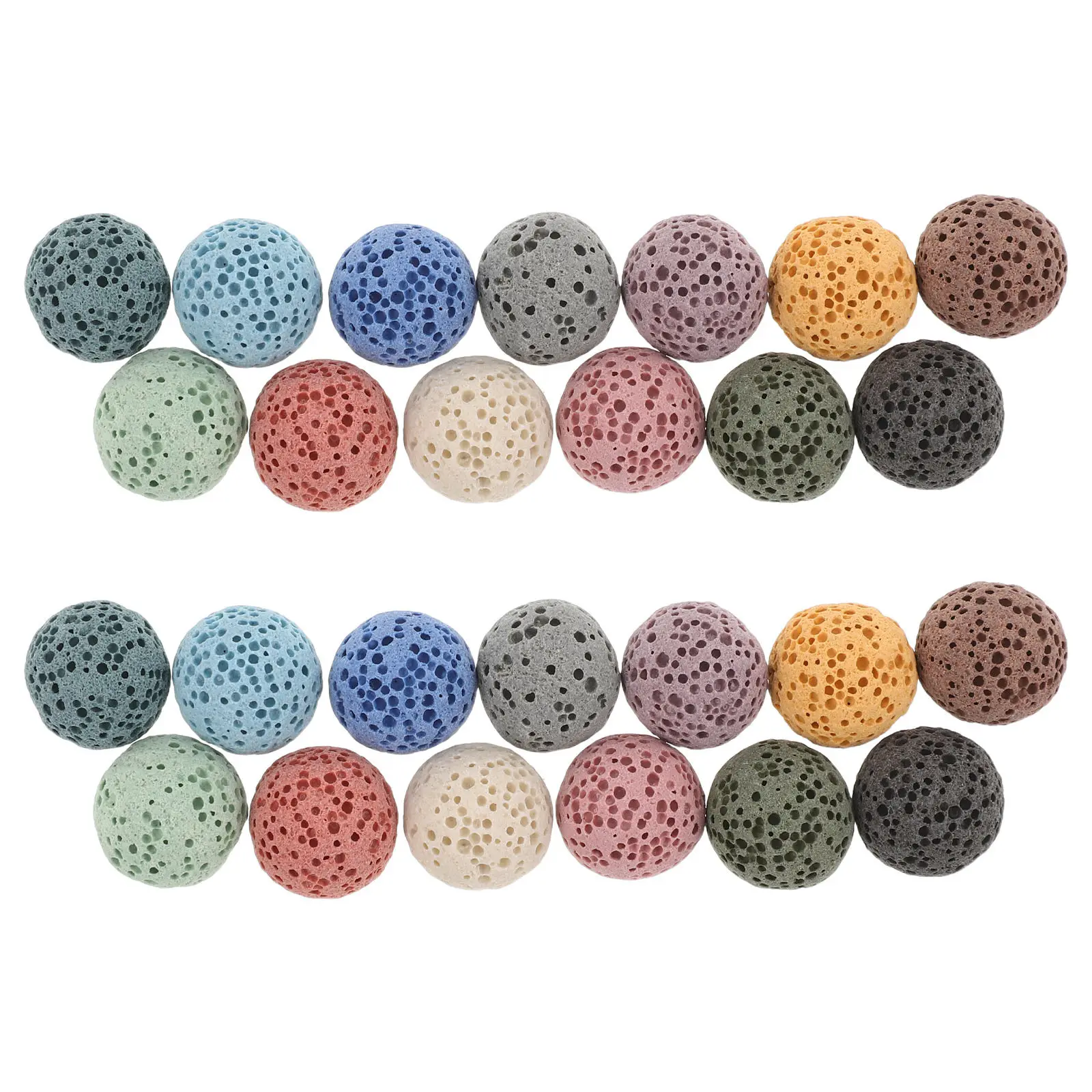 26Pcs Volcanic Rock Diffuser Stones Natural Porous Absorption Home Aromatherapy Stone for Office Car Meditation Aromatherapy