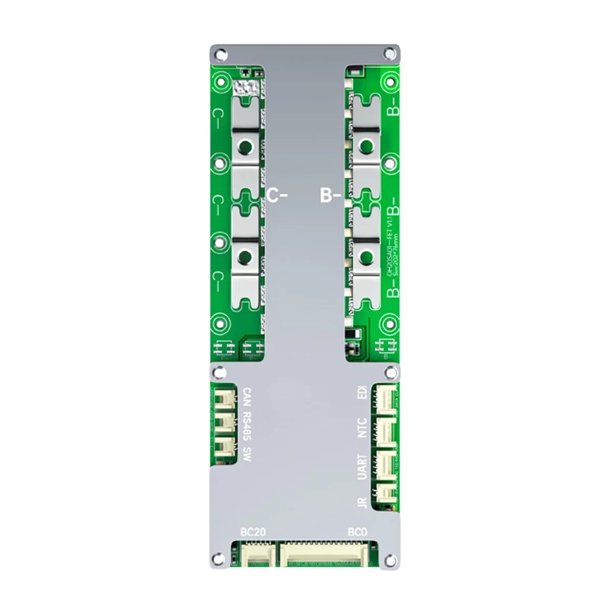 Smart Lithium Battery Protection Board 20S 120A Battery Protection with BT Module for Ternary Lithium Battery