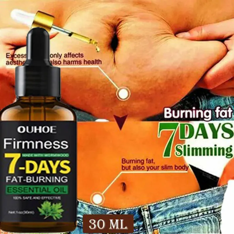 

30ml Natural Weight Loss Oil for Women Belly Fat Burning Stomach Fat Reducing Aid for Fitness And Wellness