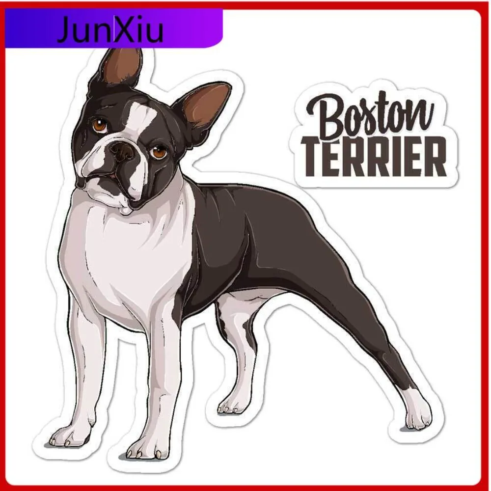 

Boston Terrier Sticker Decal High Quality Decals Waterproof Decal for Camper Van Window