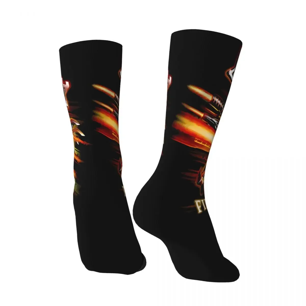 Crazy compression Amazing Sock for Men Harajuku Judas Priest Quality Pattern Crew Sock Novelty