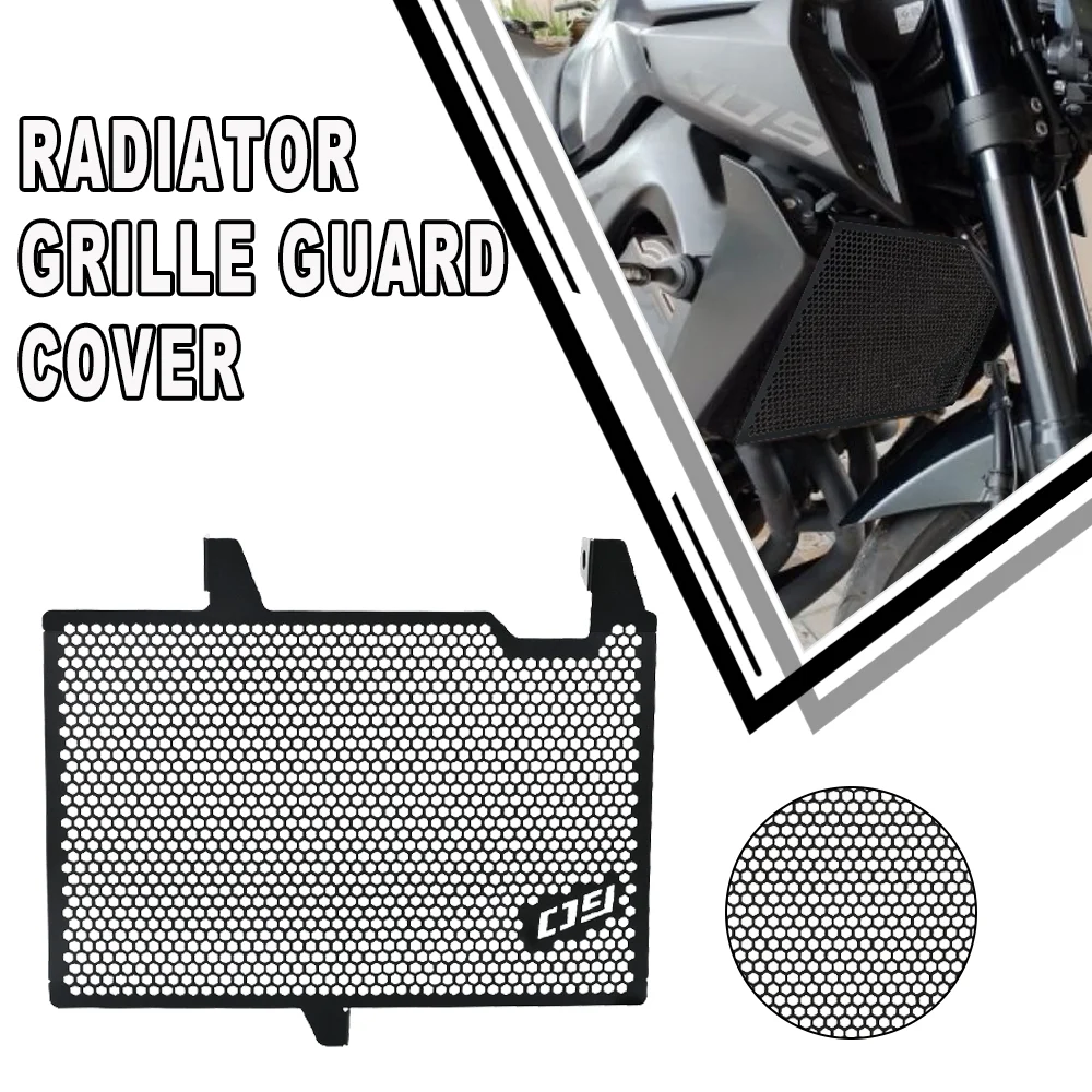 

MT09 2023 Motorcycle Accessories Radiator Guard Grille Cover Protector Water Tank Guard For YAMAHA MT-09/MT09 2021-2022-2023