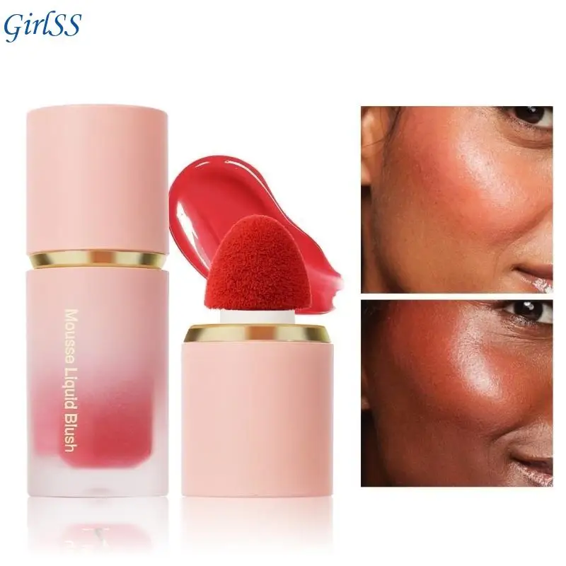 Smooth and Pigmented Cheek Makeup Blusher Matte Liquid Display Your Look T4MB