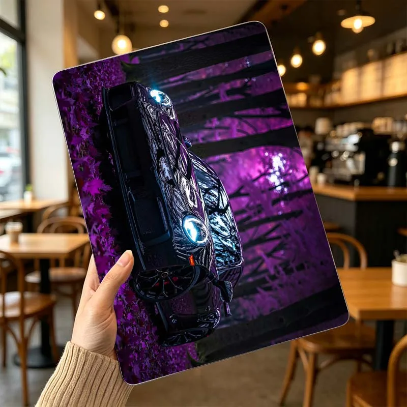 Creative Car Designs Cover For Apple MacBook Air Pro 13.3 14.2 15.3 11.6 12 16 13 inch Laptop Protective Case Hard Shell