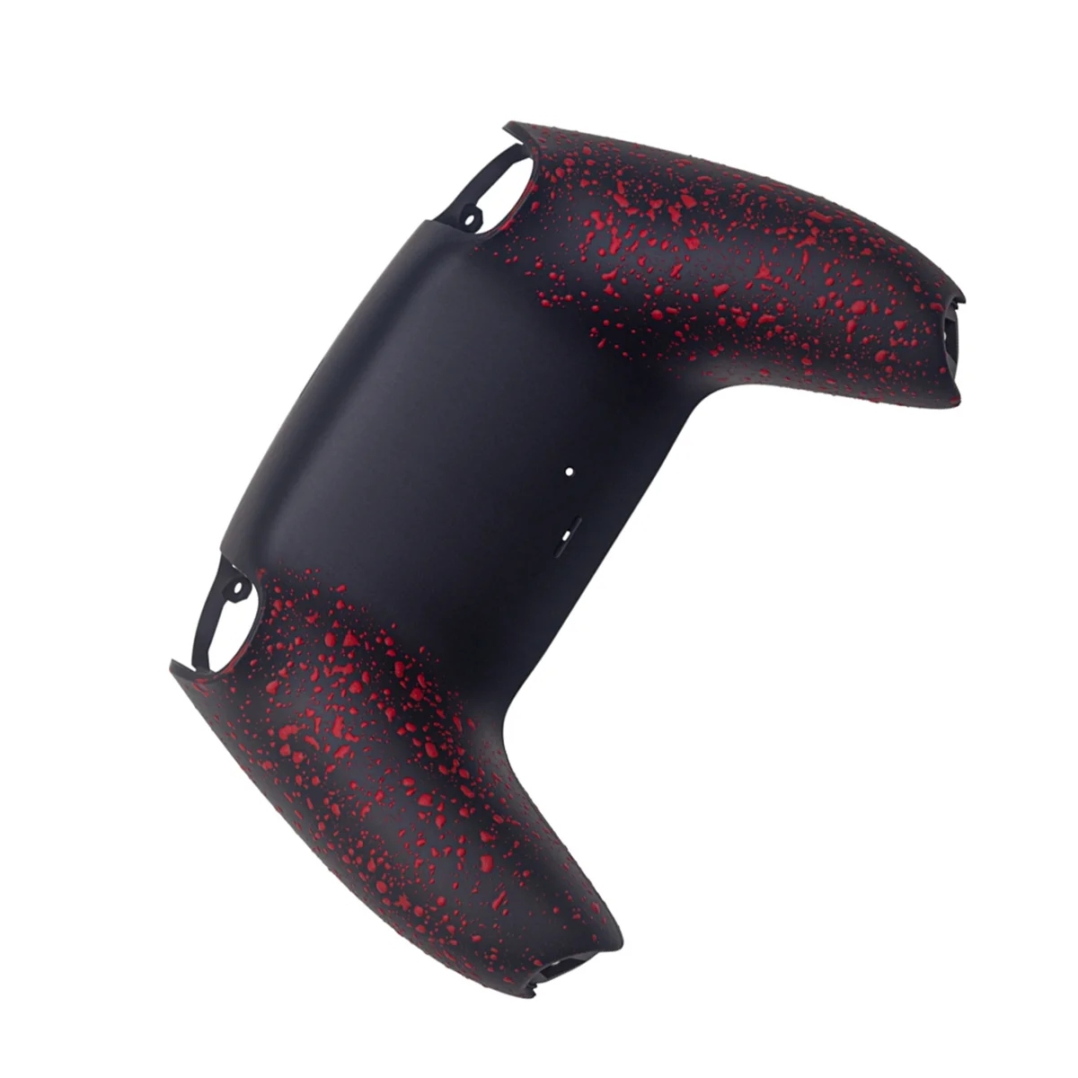 Y02ABottom Back Shell Non-Slip Rear Housing Game Improvement Replacement Parts for PS5 Controller Black Red