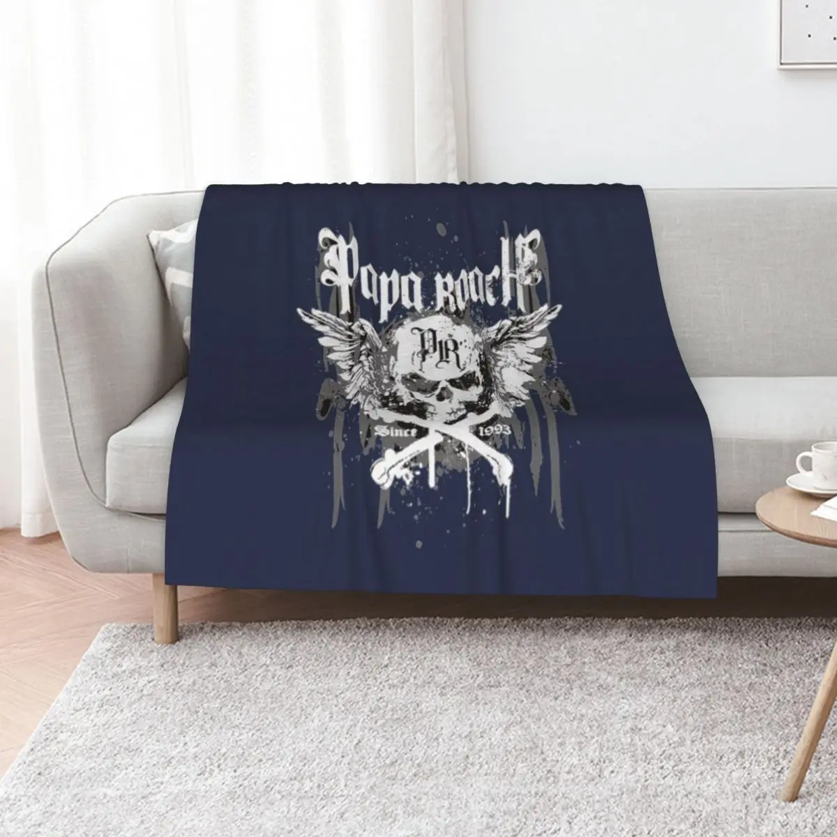 

papa roach band papa Throw Blanket sofa bed Thermals For Travel Extra Large Throw Soft Plush Plaid Blankets