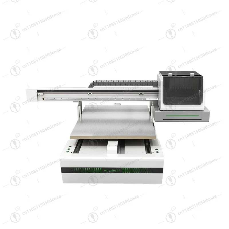 Visual Positioning 6090 Flat UV Printer Multi Material Processing Equipment For Acrylic Tile Fabric Metal Case Printing