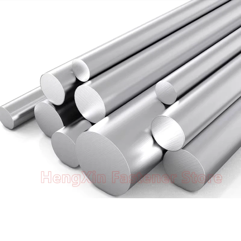 Length 500mm Solid 6061 High Quality Aluminum Rod Round Bar Diameter 1/1.5/2/2.5/3/3.5/4/4.5/5/5.5/6/6.5/7/7.5/8/8.5/9/9.5-40mm