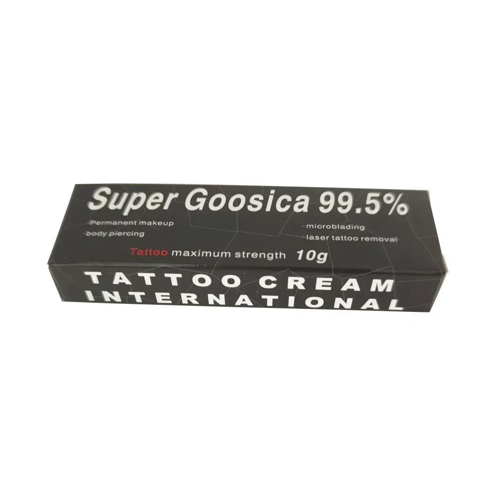 New 99.5% Super Gooscia Tattoo Cream Before Permanent Makeup Piercing Microblading Eyebrow Lips Body Beauty 10g