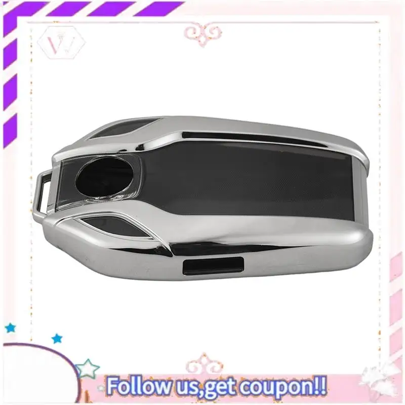 

Простой в использовании чехол для автомобильного полного ключа из ТПУ, чехол для дистанционного ключа с ЖК-дисплеем, чехол для BMW 7 серии 740 6 серии GT 5 серии 530I X3