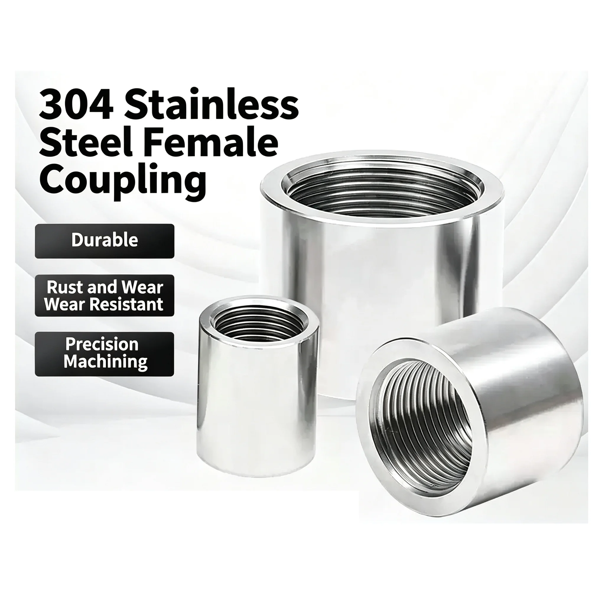 3Pcs wire high-pressure direct explosion-proof Fitting 1/8 1/4 3/8 1/2 1