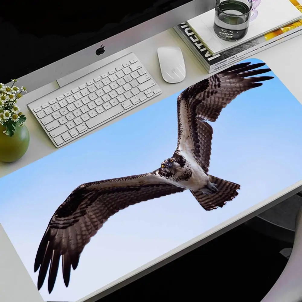 eagle Mouse Pad Computer Mouse Pad Gamer Mousepad 1000x500mm XXL Black & White Large Mouse Mat Mause Carpet PC Desk 600x300mm Ma