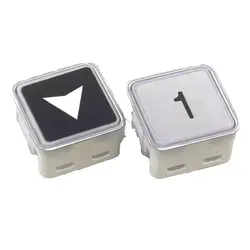 5pcs/lot PB-12 Square Button Elevator Parts Lift Parts Accessories