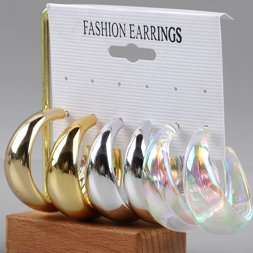 Punk 3 Pair/Set Acr… - image