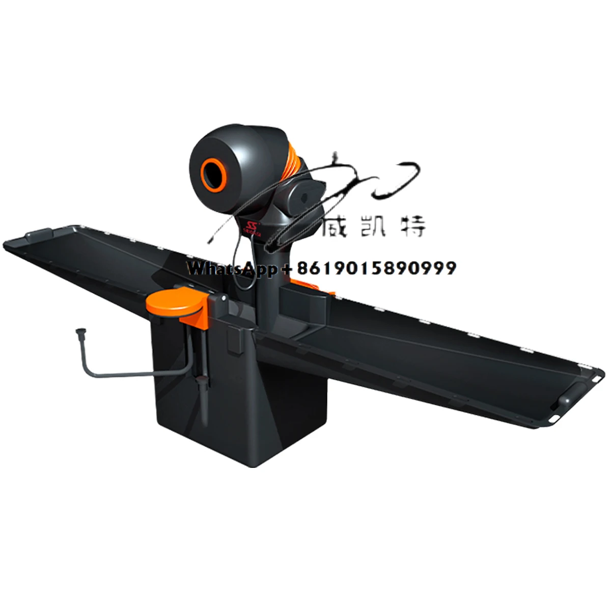 Máquina de bolas de alimentação robô de mesa de tênis de bola SIBOASI P2300