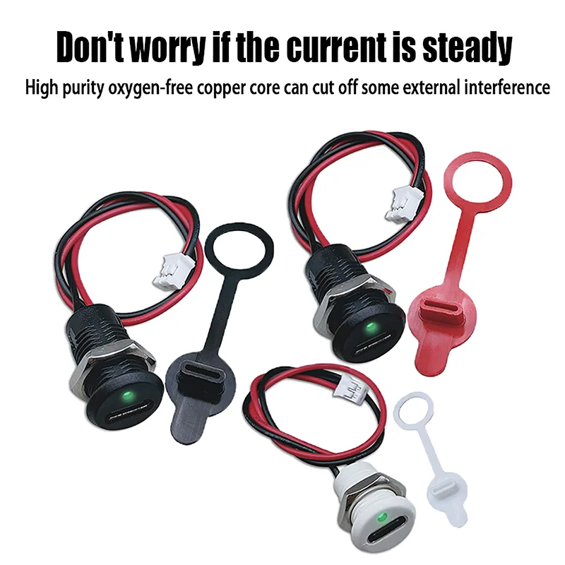 

Водонепроницаемый тип-C с запирающей гайкой, гнездовой разъем TPC, водонепроницаемый, сильноточный разъем для быстрой зарядки, разъем USB типа C