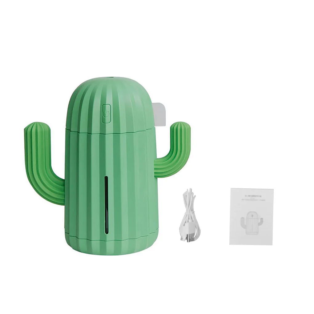 340ml Mini Humidifier LED Diffuser Decoration Timing Air Humidifier for Home Office USB