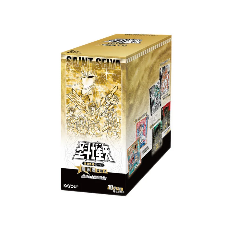 Cartão KAYOU Original Saint Seiya Versão Comic Stars ‌   Pacote de Cartas Colecionáveis Cavaleiros do Zodíaco SE Edição Limitada Supreme Hall Coleção Especial