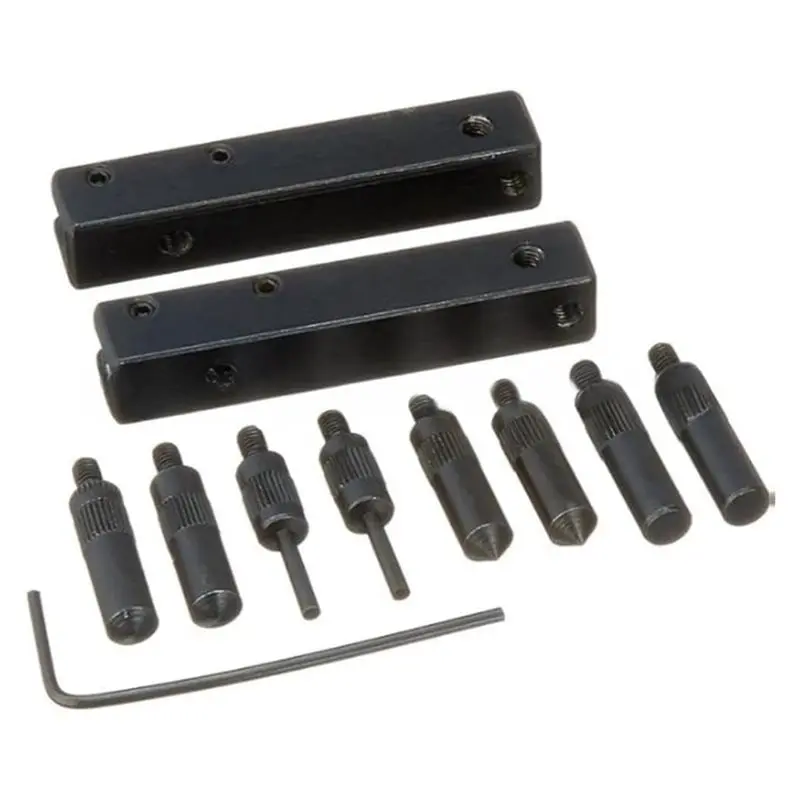 B62B-내부 외부 홈 계단 측정용 디지털 캘리퍼 액세서리 키트 8개 측정 포인트, 2개 클램프, 1개 렌치 도구