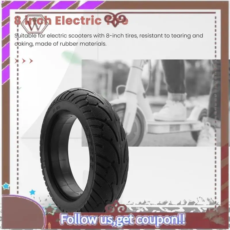 

A57E-8-дюймовая шина для электрического скутера 200X50, задняя шина с твердой шиной для Speedway RUIMA Mini 4 PRO