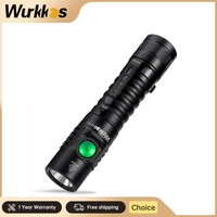 Wurkkos FC11C Nichia 519A Buck Circuit Hiking 18650 Flashlight Max ouput 1200 LM USB C Rechargeable EDC Torch Father's Day Gifts