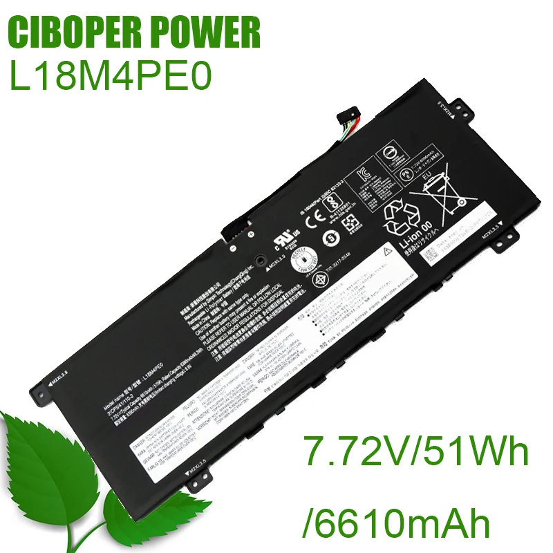 CP Laptop Battery L18M4PE0 L18C4PE0F L18L4PE0 SB10W67235 SB10W67368 5B10U40209 For Yoga C740-14IML Series 81TC000JUS 81TC7071JUS