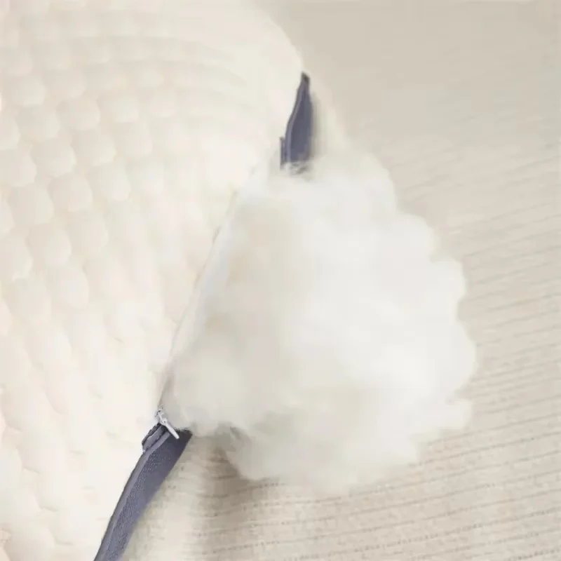 e Non Collapsible Knitted Cotton Pillow Core Adult Pair Hotel Accommodation Household image 4