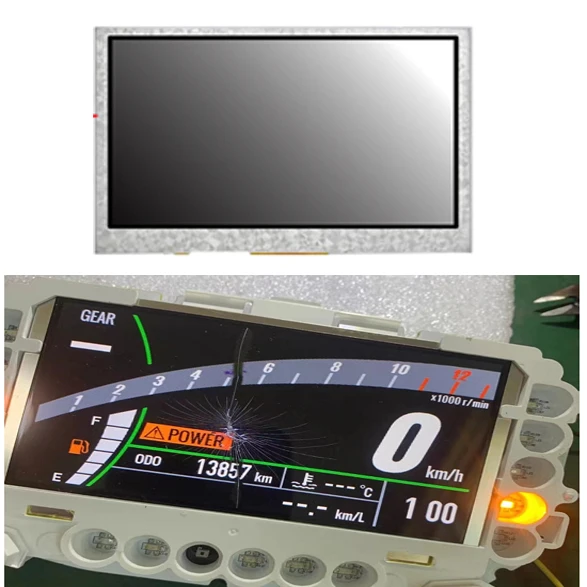 

Motorcycle Dashboard TFT Display For Kawasaki Z900 Z650 Ninja650 Z1000SX ZH2 ZX10R Instrument LCD Speedometer repair 2020-2022