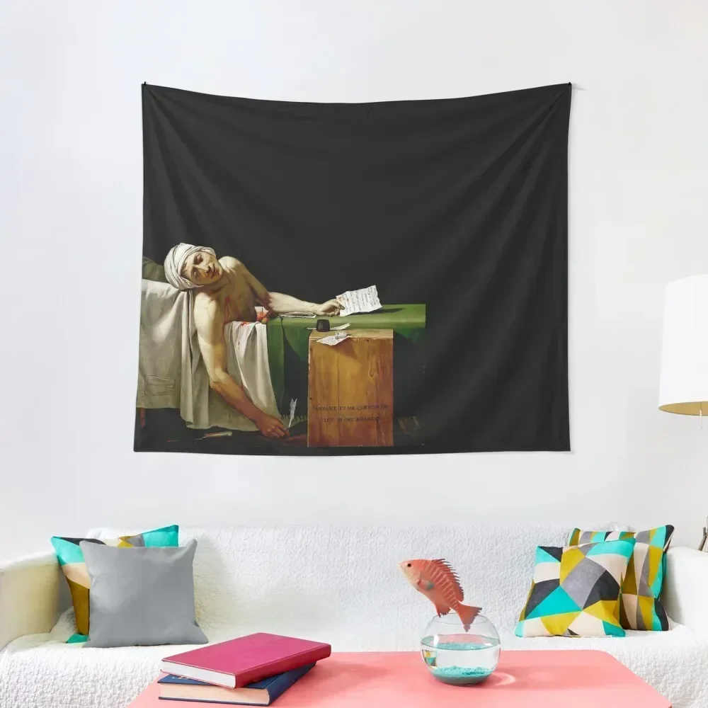 

The Death of Marat (no background) Tapestry Aesthetic Home Decor On The Wall Tapestry