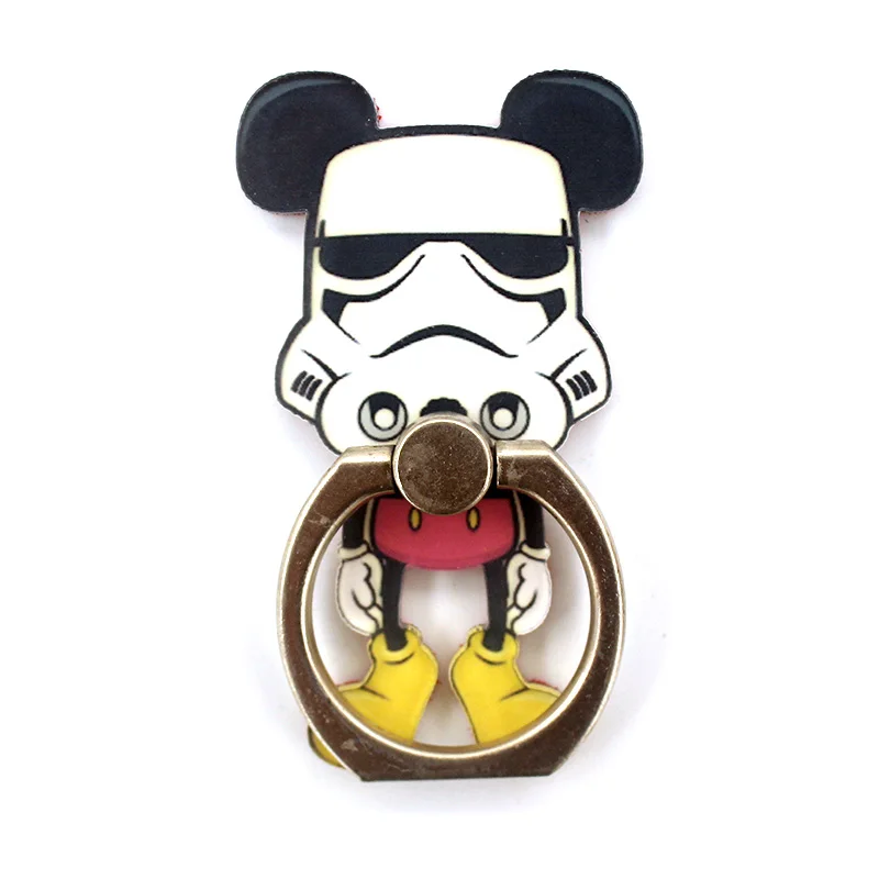 Cartoons Funny Mickey Style Male Female Universal Folding Replicate Mobile Phone Finger Ring Holder