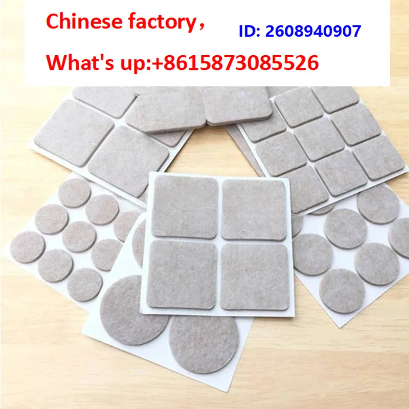 Felt tables, chairs, foot mats, furniture protection mats, wear-resistant, noise reducing, anti slip flooring  Pack 10 pieces