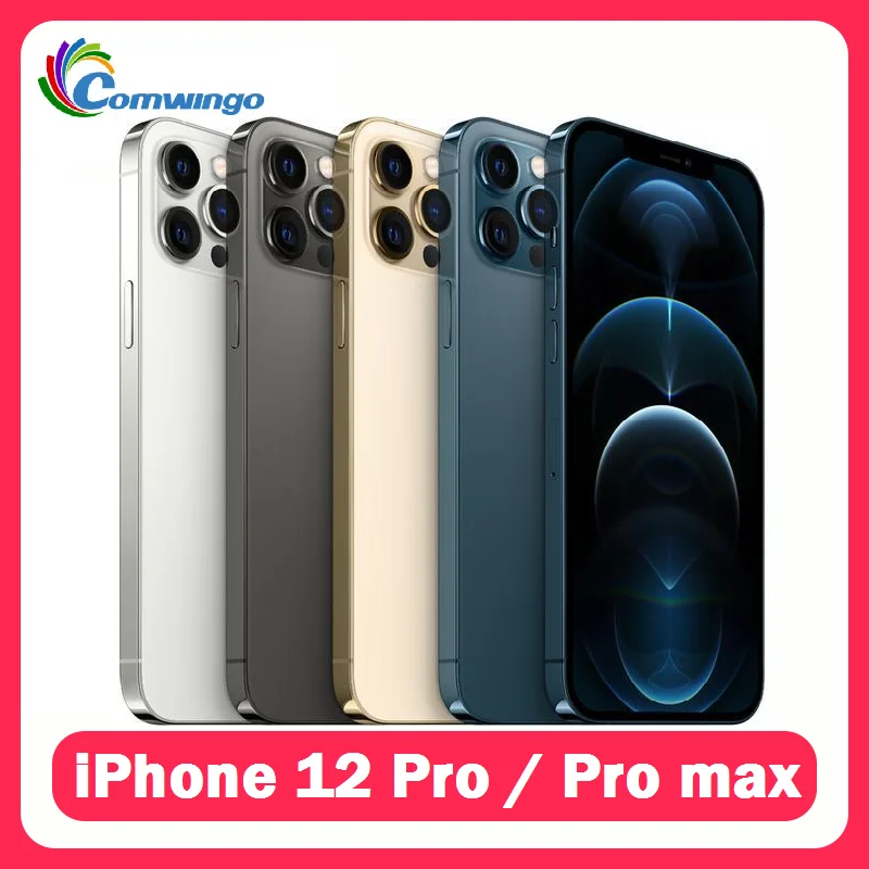 iPhone 12 Pro / 12 Pro Max 128GB 256GB ROM 6GB RAM 6.1 'و 6.7'Retina OLED Face ID 5G أصلي غير مقفول iPhone 12pro 12promax #1