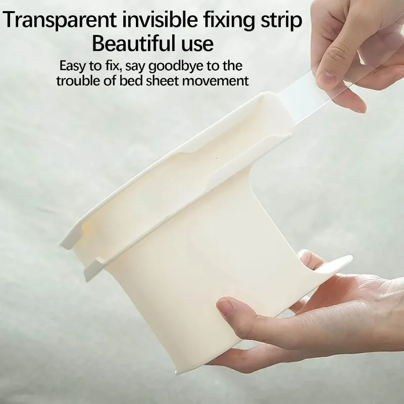 

Universal Bedsheet Corner Tightener Clips Invisible Bedspread Secure Holder Non-Slip Sheet Holders Secure Bed Sheets
