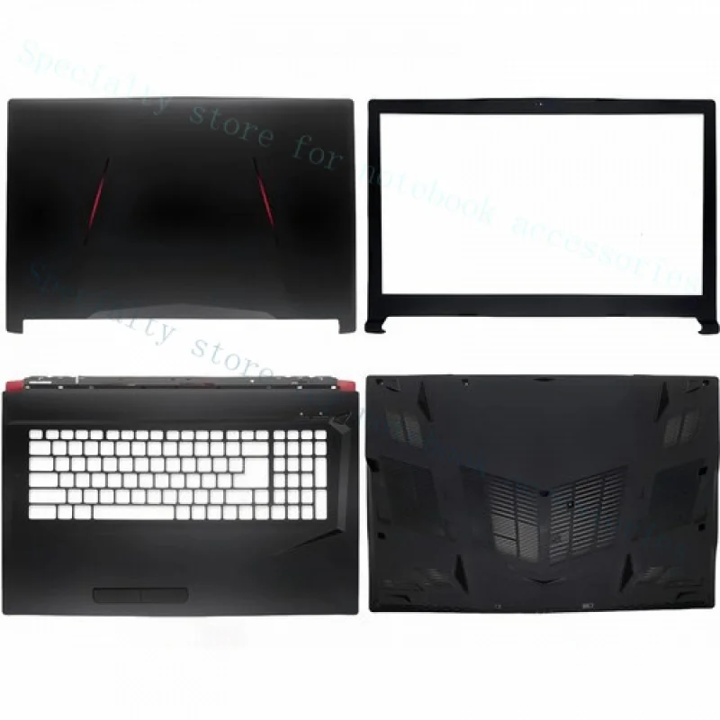 A+ New For GL73 8RC 8RD 8RE 7RD MS-17C5 MS-17C6 Back Cover Top Case/LCD Bezel