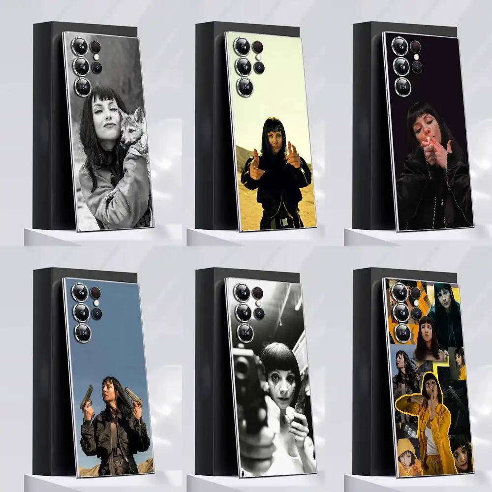 

Z-Zulema Zahir N-Najwa Nimri Phone Case For Samsung S24,30,21,22,23,20 FE,lite,PIus,Ultra,5G,Note,9,10 Transparent Cover