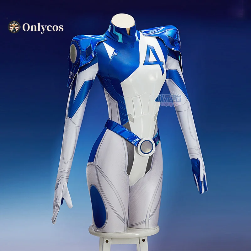 

Invisible Woman Cosplay Rivals Costume Superhero Leather Bodysuit Party Fashion Handsome Uniform Halloween Role Play Clothing