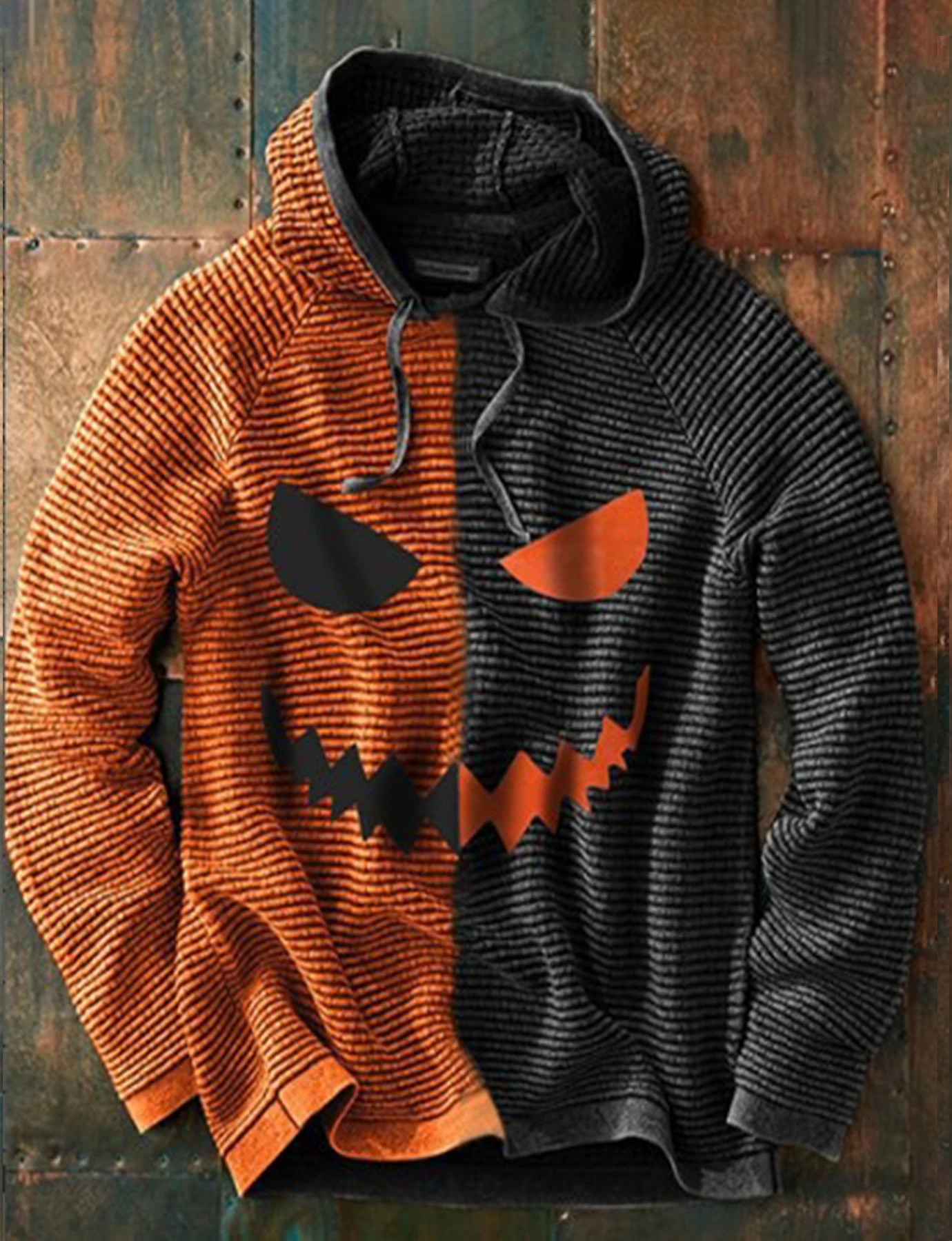 Halloween Men's Graphic Hoodie Pumpkin Prints Classic Casual 3D Pullover Holiday Fashion Hoodies Thin Style Long Sleeve Hooded