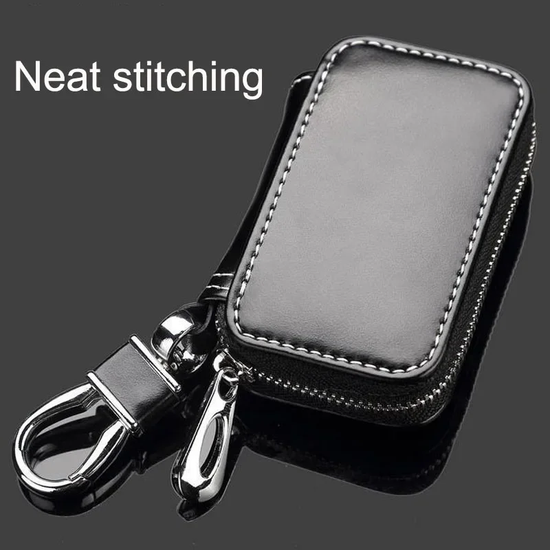 2024 New Leather Car Key Case Keychain for Great Wall Haval Jolion 2022 2023 H6 H7 H4 H9 F5 F7 F7X F7H GMW Dargo Folding Smart