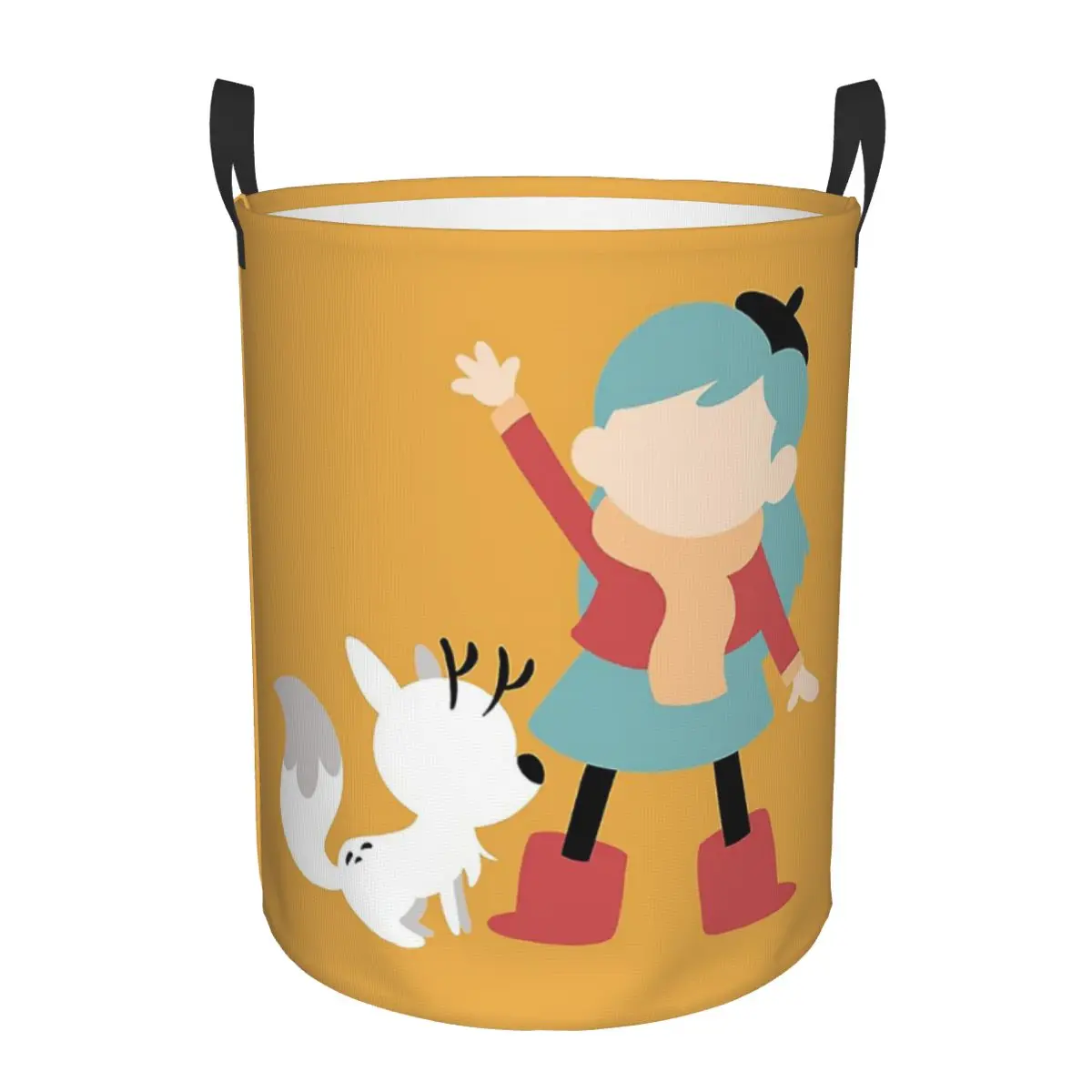 Hilda และ Twig พับตะกร้าซักผ้าเสื้อผ้าสกปรก Home Organizer ขนาดใหญ่กันน้ํา Hamper สําหรับบ้านเด็ก