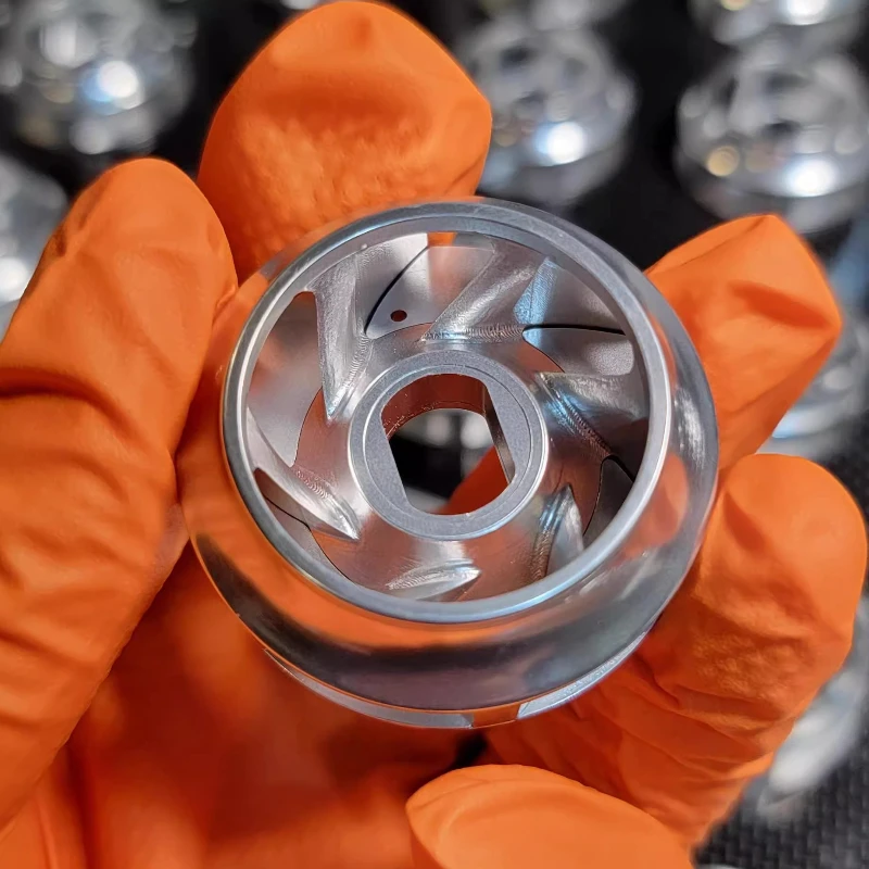 

Modified 800MT Water Pump Impeller Cnc Aluminum Alloy Ktm790 Anti-crack Anti-aging, Passivation, Corrosion AND Wear Resistance