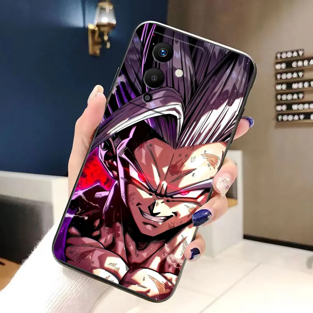 

D-Dragon Ball Z Vegeta Phone Case For Infinix NOTE 12 GT 20 30 40 50 50X 60 TECNO POVA NEO 2 4 5 6 7 Case Funda Shell Capa Cover