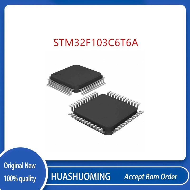 10Pcs/Lot STM32F103C6T6A STM32F103C6T6 STM32F103C6 STM32F103 QFP