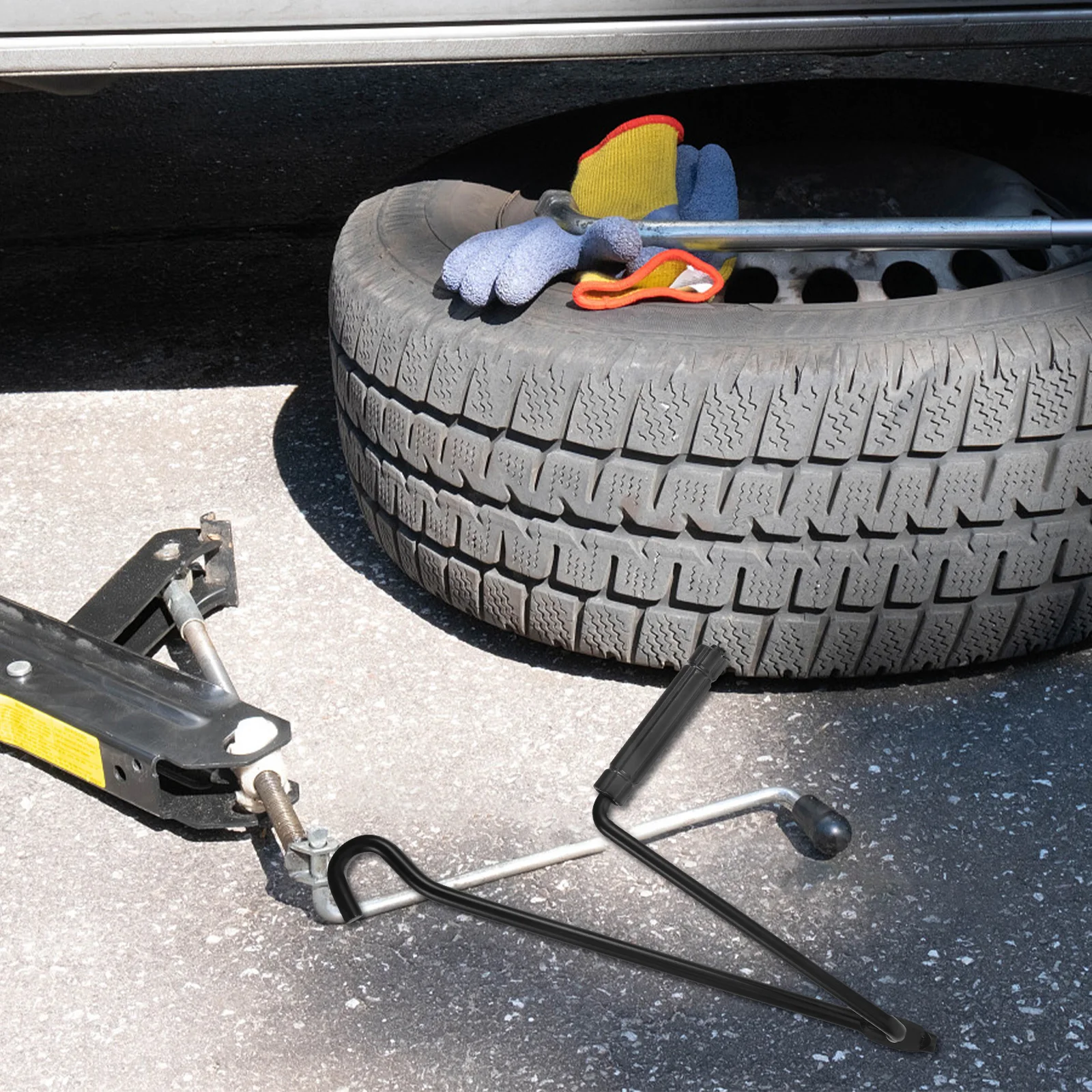 

Crank Handle Replacement Heavy Duty Lift Tool For Car Truck Van Trailer Scissor Jack Handle Automotive Jack Accessories