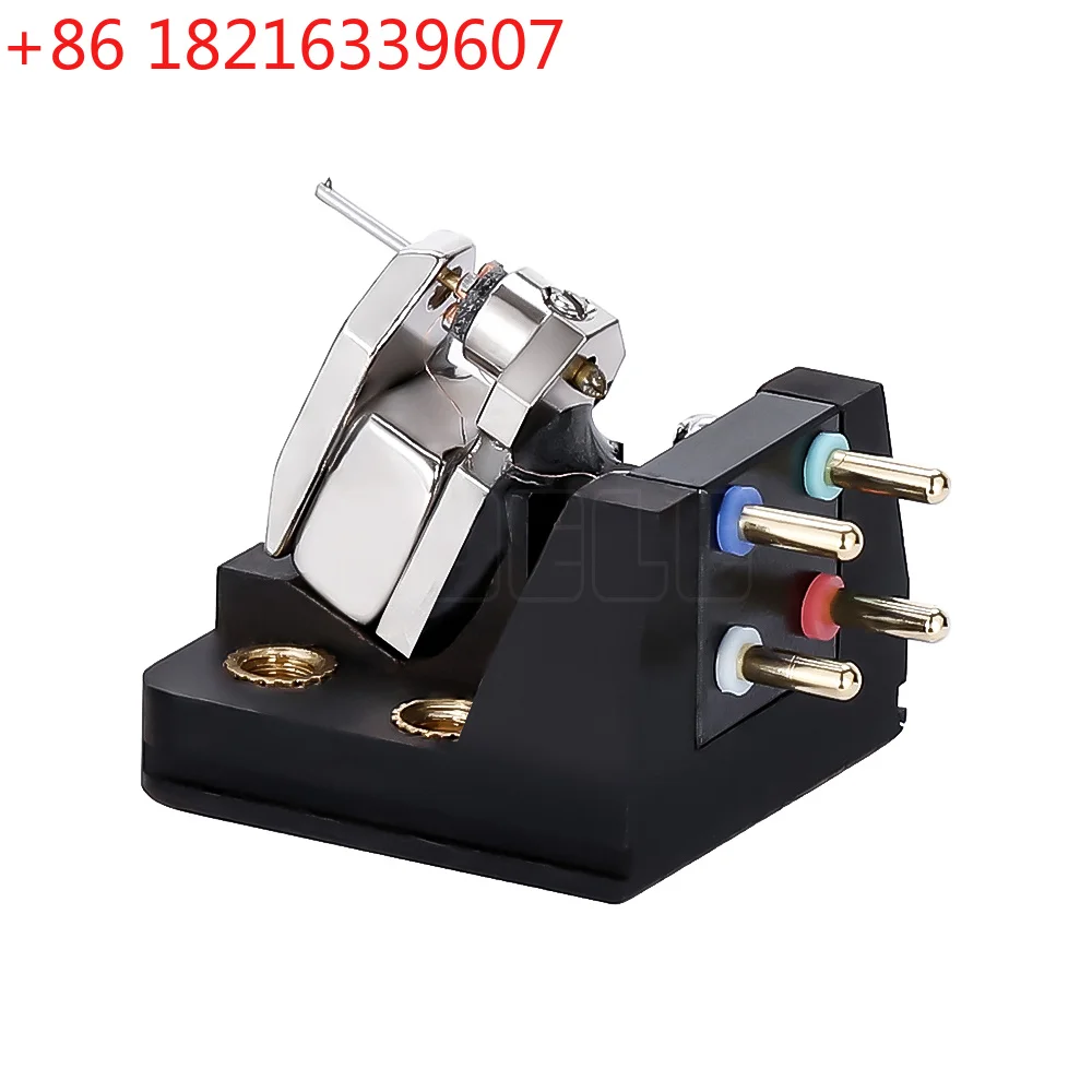 YAO  G750 MC Cartridge Dynamic Coil Cartridge Low Output Oval Diamond Tip Ebony LP Vinyl HiFi Audio Cartridge