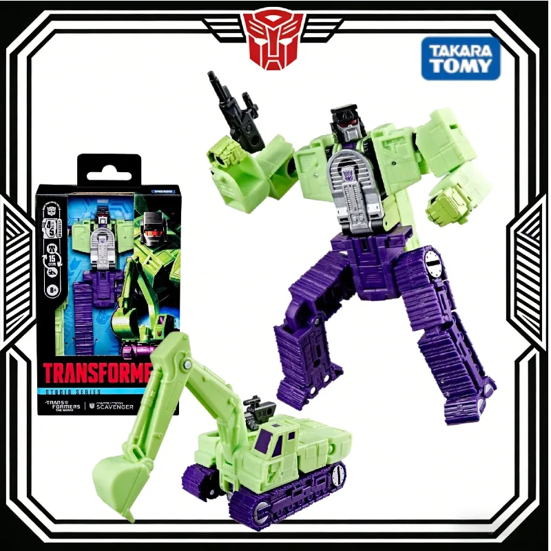 

In Stock Studio Series 86 D Class Scavenger Action Figure 3C Version Transformable Robot Anime Cartoon Gifts Toys