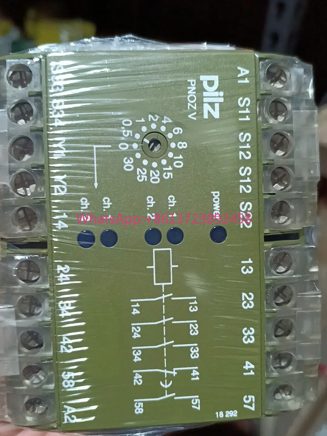 

474790 PNOZ 30S Pilz safety relay, high quality