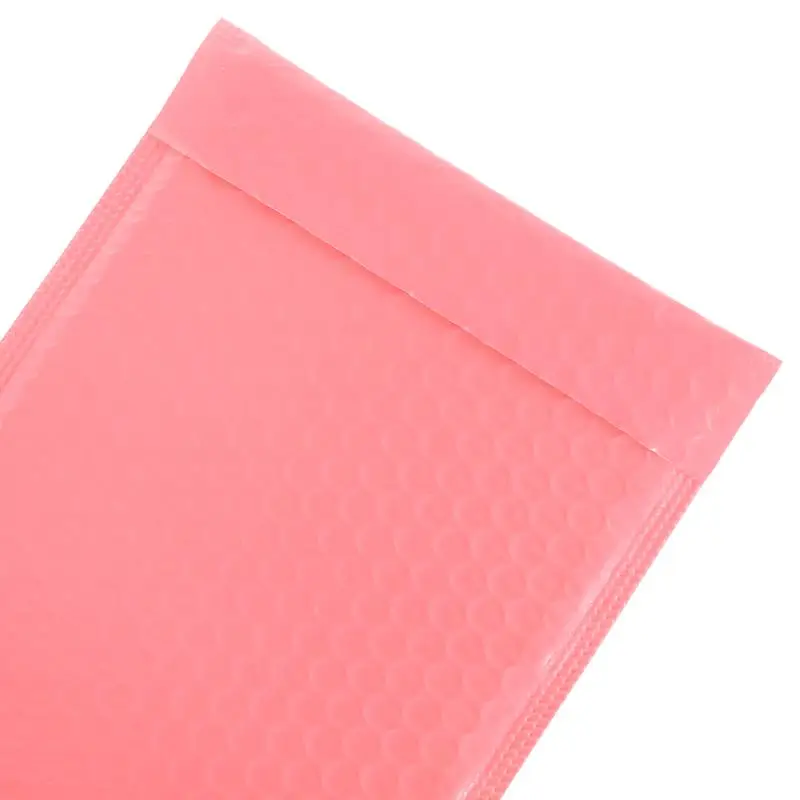 Poly Bubble Mailers, auto selo acolchoado Envelopes, sacos de presente, embalagem Envelope para o transporte, preto e branco, 100pcs