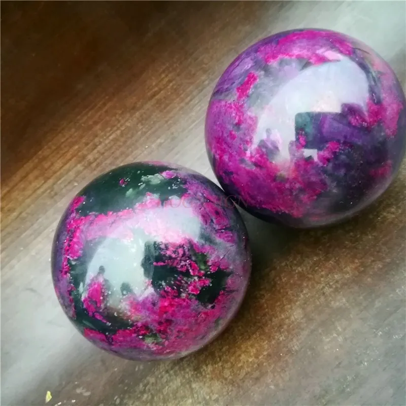 Natural agate health care ball handball jade Baoding ball middle-aged and elderly fitness ball exercise finger force to play