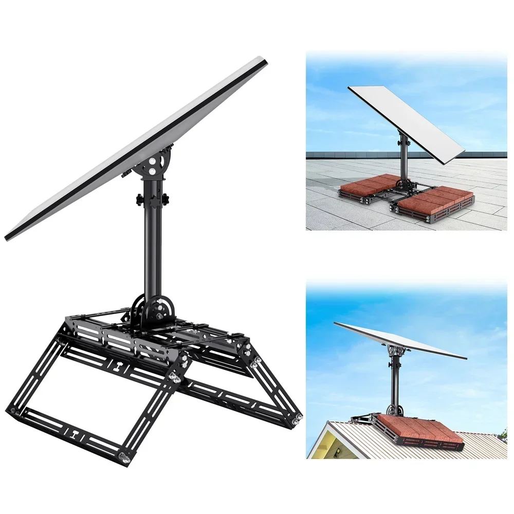 

Starlink Mini Roof Ridge Mount Starlink Mounting Kit Tilt Angle Adjustable Adapter Starlink Internet Kit Satellite Pole Mount